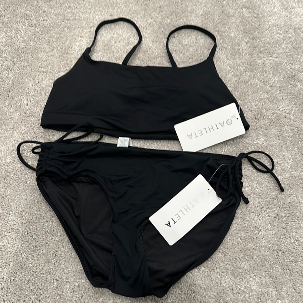 Athleta Bikini Swimsuit Bundle Size Medium NWT